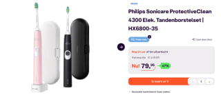 Philips Sonicare ProtectiveClean voor €79,95 bij Ibood