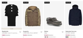 Tot 70% korting op de sale voor heren bij Boozt