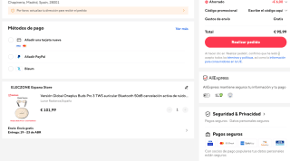 Auriculares OnePlus Buds 3 Pro Cancelación activa de ruido hasta 50 dB Hasta 43 Reproducción IP55 Bluetooth 5.4 Inalámbricos por solo 95,99€