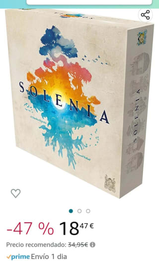 Juego DE Mesa SOLENIA PEGI 10 por 18,47€.