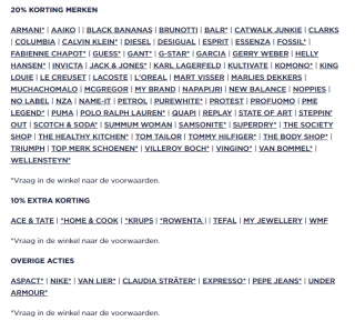 20% extra korting + gratis bubbels en manicure bij Batavia Stad in Lelystad