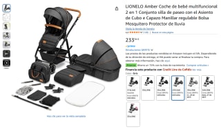LIONELO Amber Coche de bebé multifuncional 2 en 1 por 233,94€