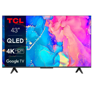 Televisión QLED TCL 43C631 de 43 pulgadas, 4K UHD por 304€
