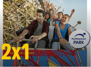 2x1 Entradas a PortAventura con Carnet Jove