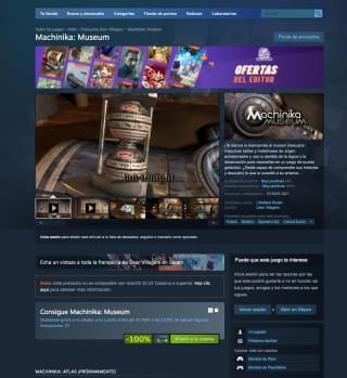 Juego Machinika: Museum Steam Gratis