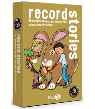 Juego de Mesa Black Stories Junior: Records Stories por 6€