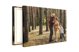 Foto op canvas 90x60 cm voor €16,99 incl. verzending