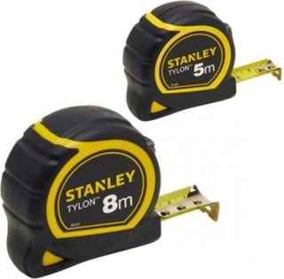 Stanley STHT0-74260 Tylon rolbandmaat - 2 pack - 5m en 8m voor €9 bij Bol