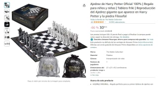 Ajedrez de Harry Potter Oficial por 30€