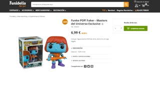 Funko POP! Faker Masters del Universo Exclusive por solo 6,99€