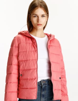 Cazadora acolchada básica de Mujer por 9.9€