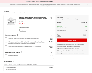 Exprimidor Braun eléctrico Tribute Collection CJ3000WH 20W vaso 0,35l por 14,03€