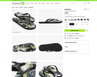 Chanclas Playa Dedo Hombre Up Marina por solo 1,99€