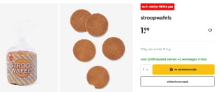10 HEMA stroopwafels voor €0,99
