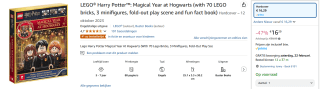 LEGO Harry Potter - Een Magisch Jaar op Zweinstein voor €16,29 via Amazon