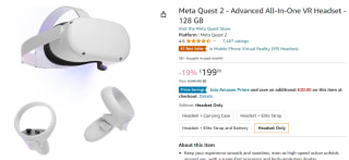 Oculus Meta Quest 2 128GB VR bril voor €231,80