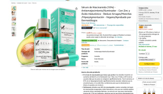 Antienvejecimiento/Iluminado Sérum de Niacinamida con Zinc y Ácido Hialurónico por 4,49€