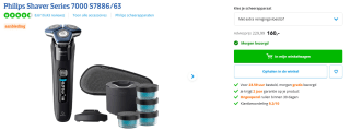 Philips SHAVER Series 7000 S7886/63 Elektrisch scheerapparaat voor €160 bij Coolblue