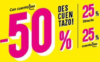 Plátano de Canarias 1,49 €/Kg y acumula 0,50€ en supermercado BM