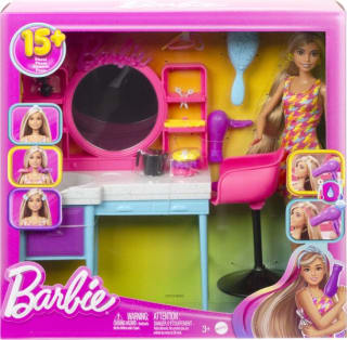 Barbie Eindeloos Lang Haar - Speelfigurenset voor €12,99 bij Kruidvat