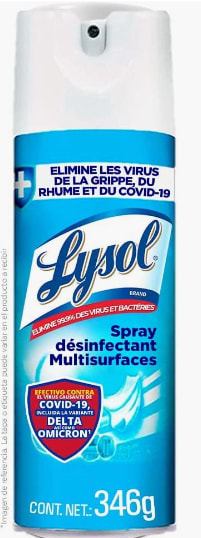 Desinfectante Lysol por $65 en Amazon