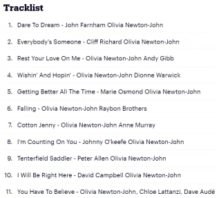 Olivia Newton-John - Just The Two Of Us: The Duets Collection Volume 2