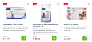 Tot 30% korting op diverse huisdier producten bij Pharmamarket