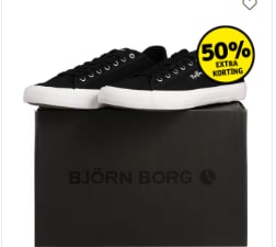 Björn Borg Canvas Sneakers voor €14,99 bij Kruidvat
