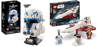 LEGO 75349 Star Wars Casco del Capitán Rex + Star Wars Caza Estelar Jedi de OBI-WAN Kenobi por 85,98€