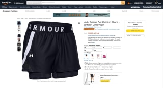 Pantalón corto Under Armour Play Up 2-in-1 por 13,95€