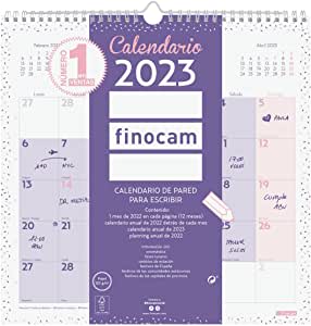 Calendario de pared 2023 por solo 4.35€