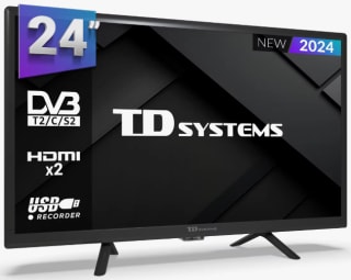 TV 24" TD Systems K24DLC19H, USB Grabador reproductor, Sintonizador digital por 88€ (cuenta nueva 76€)
