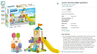 Playmobil Junior Avontuurlijke speeltuin (71703) voor €26,49 bij Bol