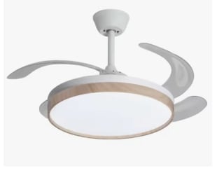 Ventilador Plumax con Tecnologia Led Y Control Remoto Con Temporizador por 72.16€ (Cuenta Nueva 60.16€)