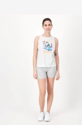 Camiseta Tirantes Mujer Stitch por 1,99€