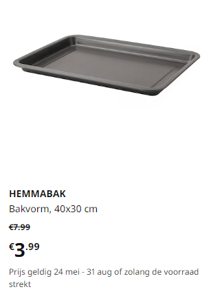Tot 60% korting in de sale bij Ikea