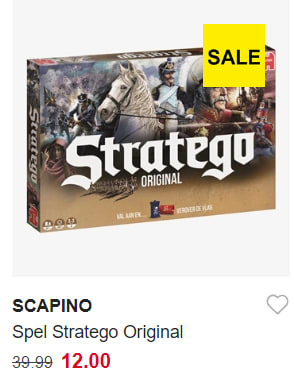 Tot 70% korting op spellen en puzzels bij Scapino