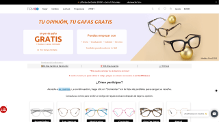 Tu opinión, tus gafas gratis: 1 montura + lentes 1.50 gratis