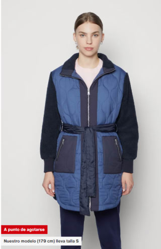 Abrigo de Invierno para Mujer ONLY ONLTHALE QUILT MIX COAT por 25€