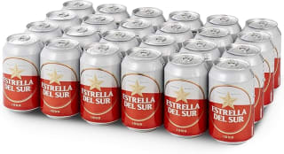 Estrella del Sur Cerveza, Pack de 24 Latas 33cl Cerveza Lager por 9,36€