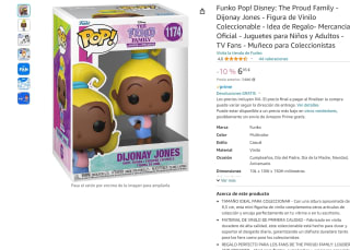Figura Funko Pop, de Disney: The Proud Family , Dijonay Jones por 6,19€