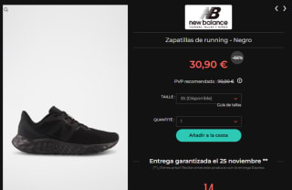 Recopilación zapatillas New Balance desde solo 13,90€