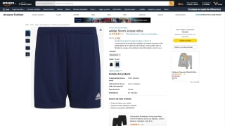 Shorts Unisex Niños Adidas por 8,70€