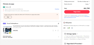 Consola PS5 Slim con lector Pack Fortnite por 451,78€ envío desde España