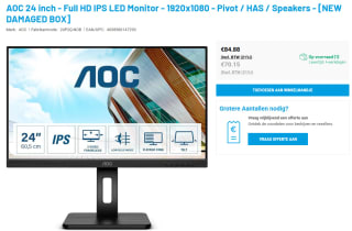 AOC 24P2Q 24" monitor voor €84,88 bij Storage Island