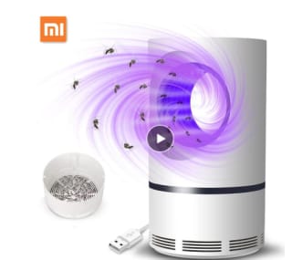 Lámpara antimosquitos fotocatalítica, Luz LED nocturna marca Xiaomi por 5,34€