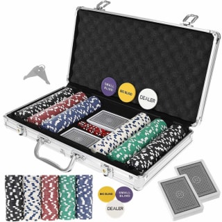 Poker Set maletin con 300 piezas por 26,59€