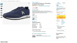Zapatillas Le Coq Sportif Racerone_2 Dress Blue Unisex Adulto por 34,95€