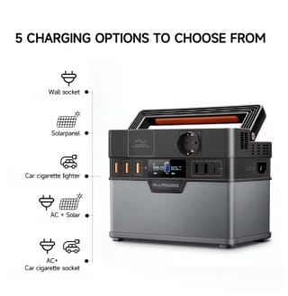 Central eléctrica ALLPOWERS portátil S300 Plus 300 W por solo 134,78€