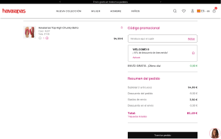 Descuento 10% en Havaianas